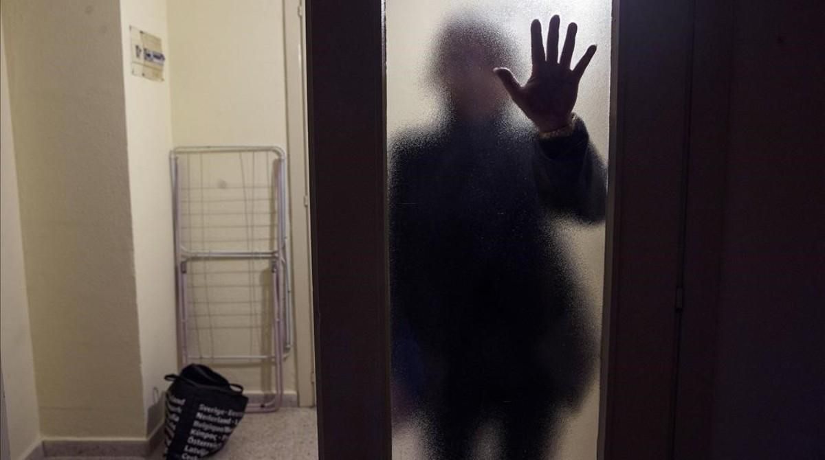 Una mujer víctima de violencia machista en Málaga. Una mujer víctima de violencia machista en Málaga.