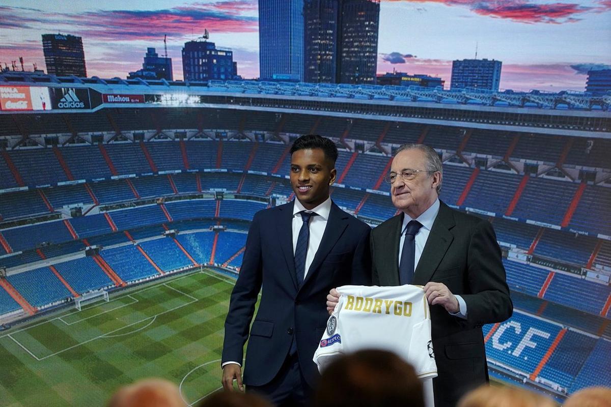 Rodrygo se presenta como jugador del Madrid, el club de 