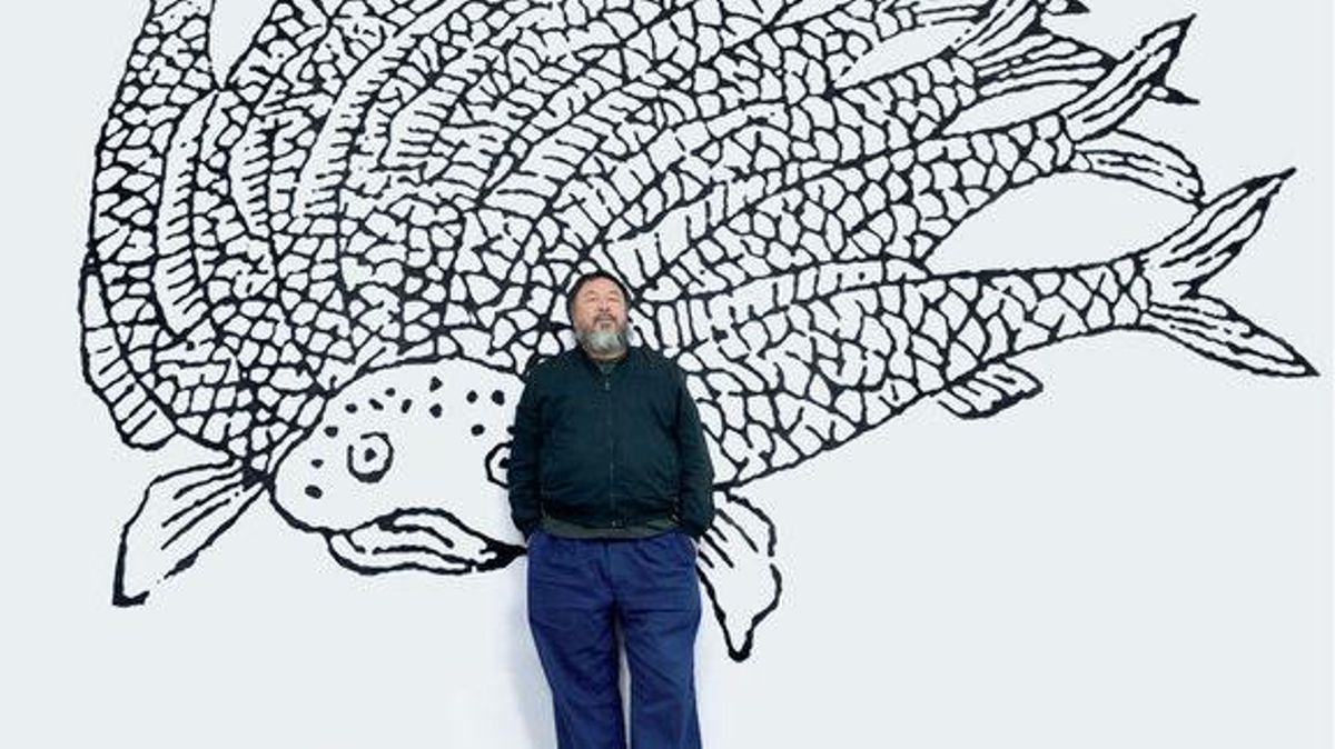 Anuncio de la exposición de Ai Weiwei en el centro comercial Bon Marché. Anuncio de la exposición de Ai Weiwei en el centro comercial Bon Marché.