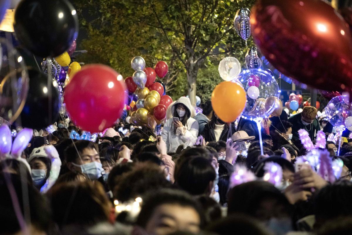 Celebración del Año Nuevo en Wuhan