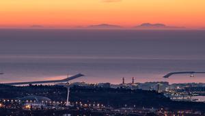 Mallorca desde Barcelona: la preciosa postal con la que ha amanecido la capital catalana