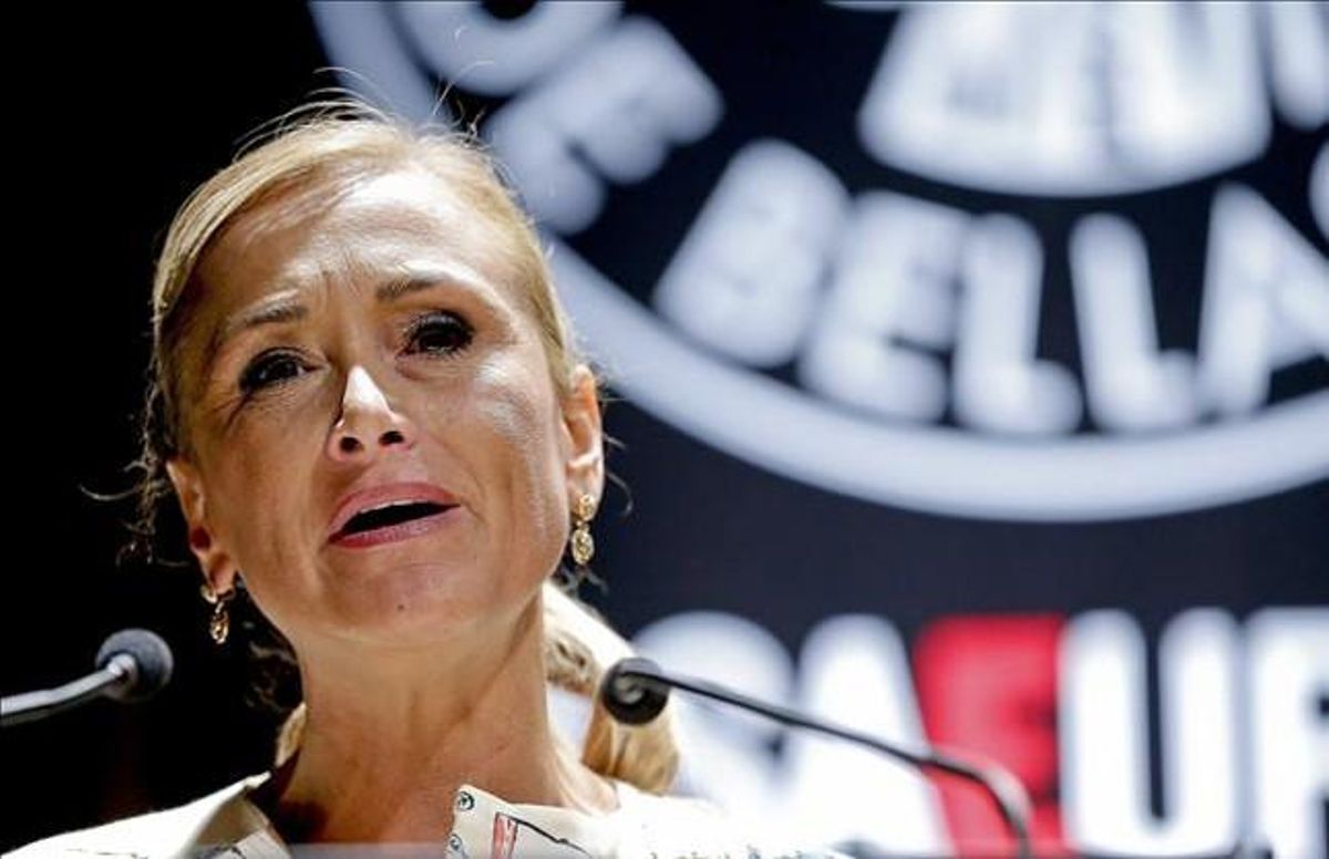 Cristina Cifuentes, delegada del Gobierno en Madrid, este martes. Cristina Cifuentes, delegada del Gobierno en Madrid, este martes.