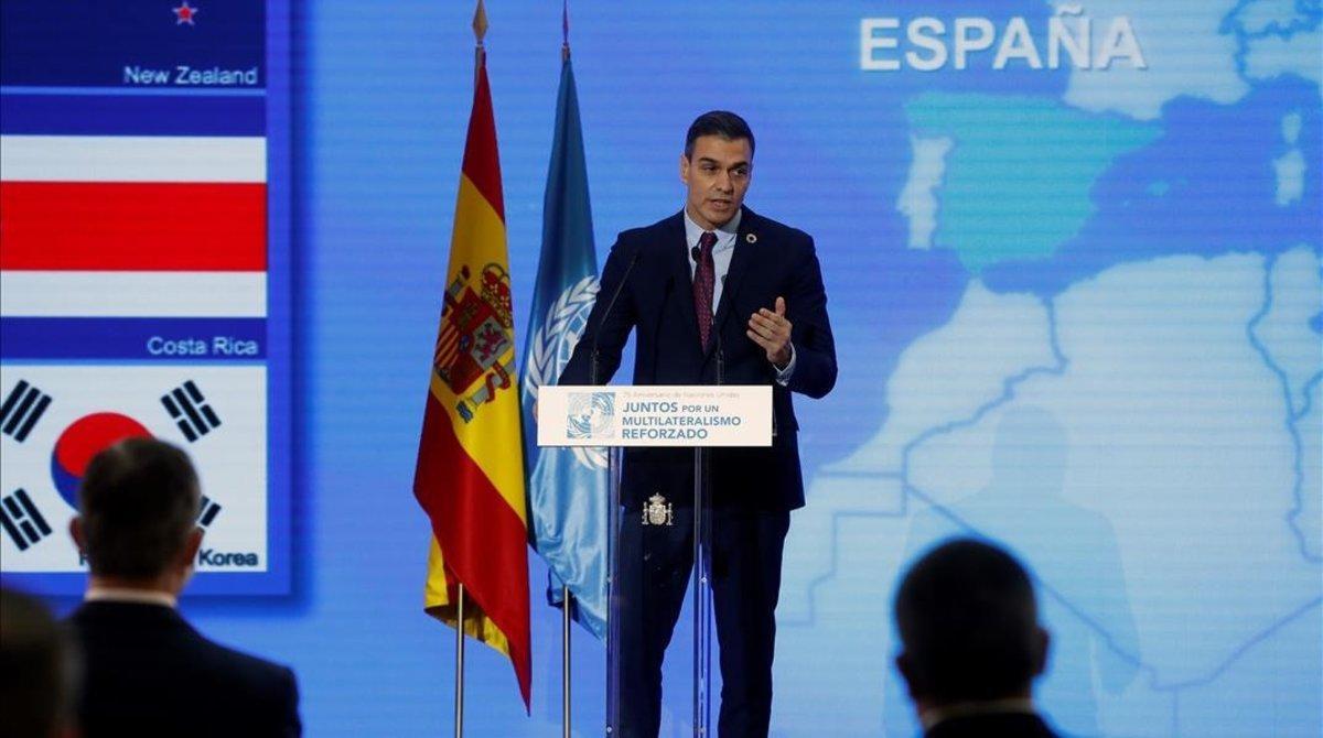Sánchez, en l'era post-Trump: «És el moment del renaixement del multilateralisme»