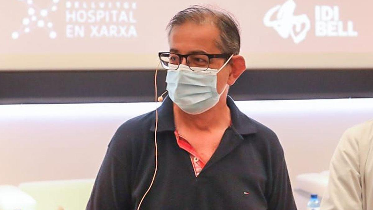 Francesc Béjar, el primer paciente de Catalunya que ha recibido un trasplante de corazón parado en el territorio.