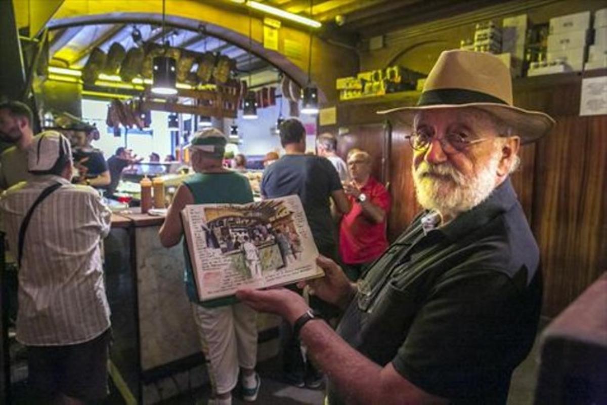 «Nietos y dibujos son mis compañeros de jubilación»_MEDIA_1 «Nietos y dibujos son mis compañeros de jubilación»_MEDIA_1