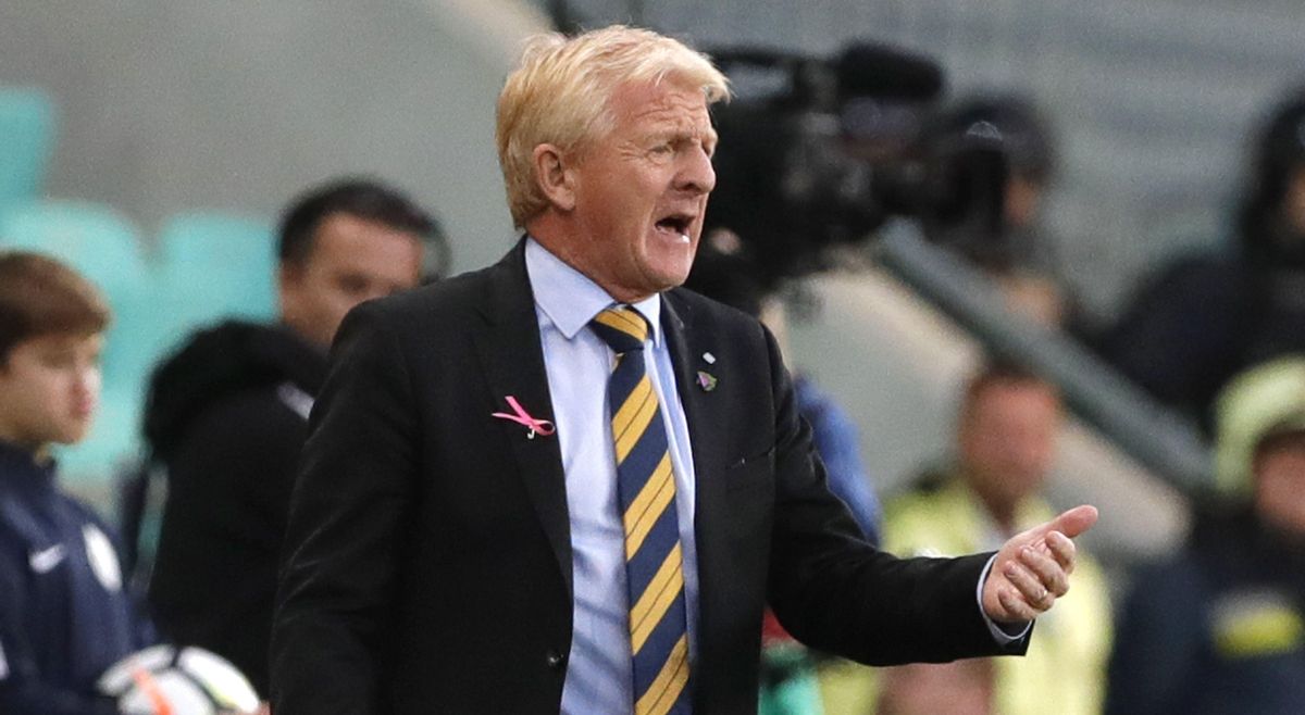 Gordon Strachan, en 2017, durante su etapa como seleccionador escocés. Gordon Strachan, en 2017, durante su etapa como seleccionador escocés.