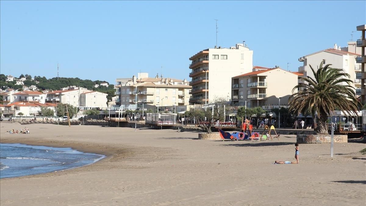 Una playa de L’Escala, en el Alt Empordà. Una playa de L’Escala, en el Alt Empordà.