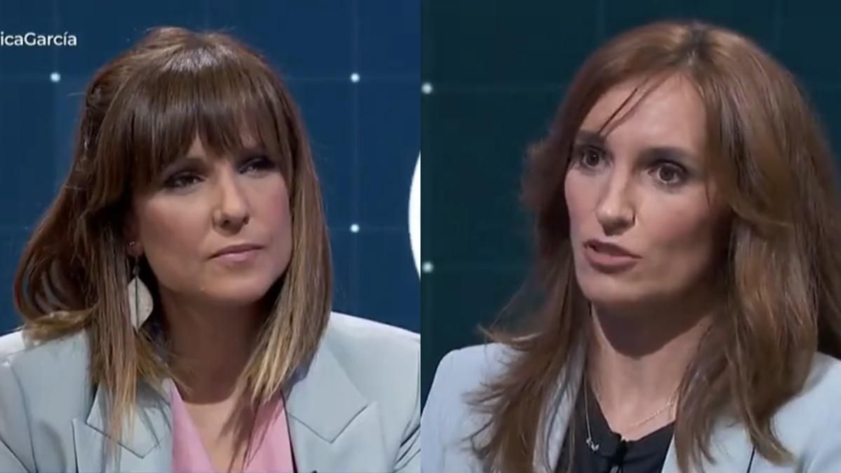 Mónica López y Mónica García en ’La hora de La 1’ Mónica López y Mónica García en ’La hora de La 1’