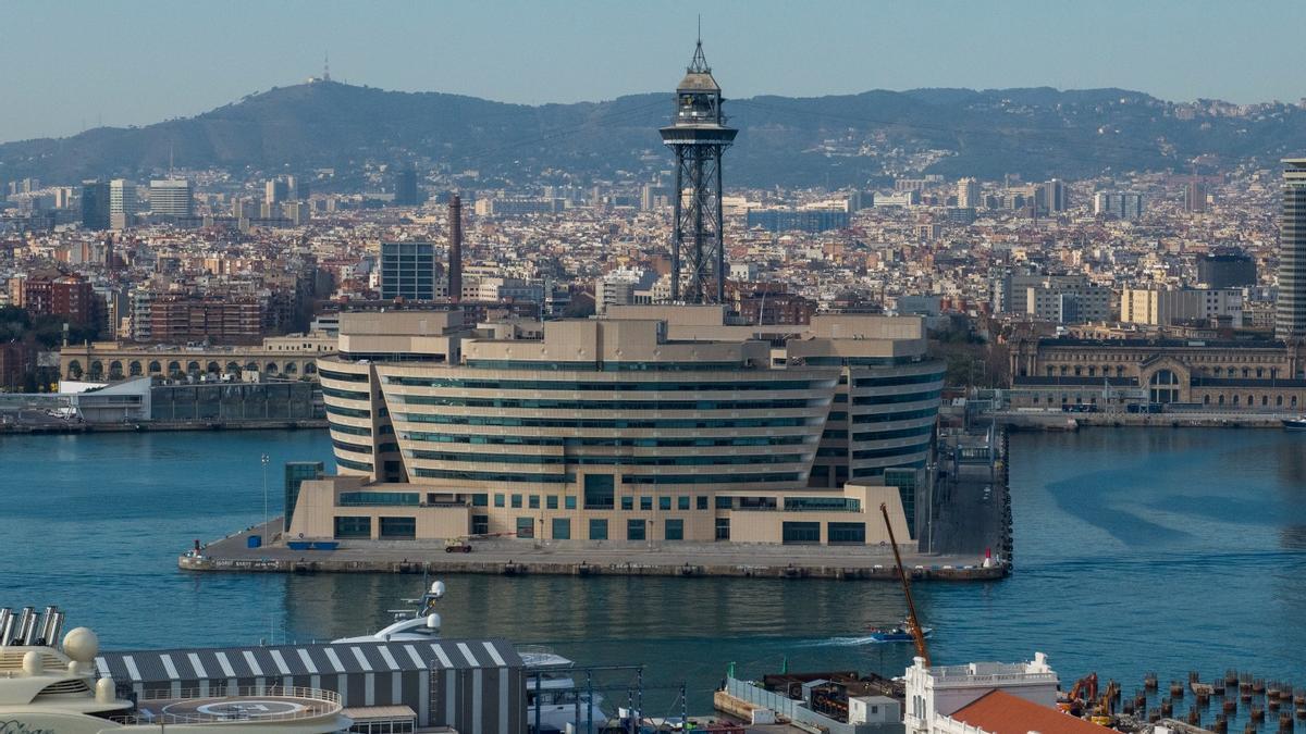 El Moll de Barcelona, donde está situado el edificio del World Trade Center