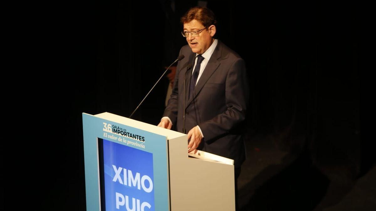 El presidente de la Generalitat valenciana, Ximo Puig. El presidente de la Generalitat valenciana, Ximo Puig.