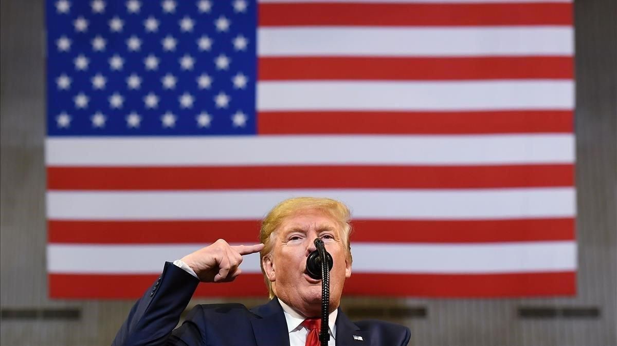 El presidente de EEUU, Donald Trump, en una imagen de archivo. El presidente de EEUU, Donald Trump, en una imagen de archivo.
