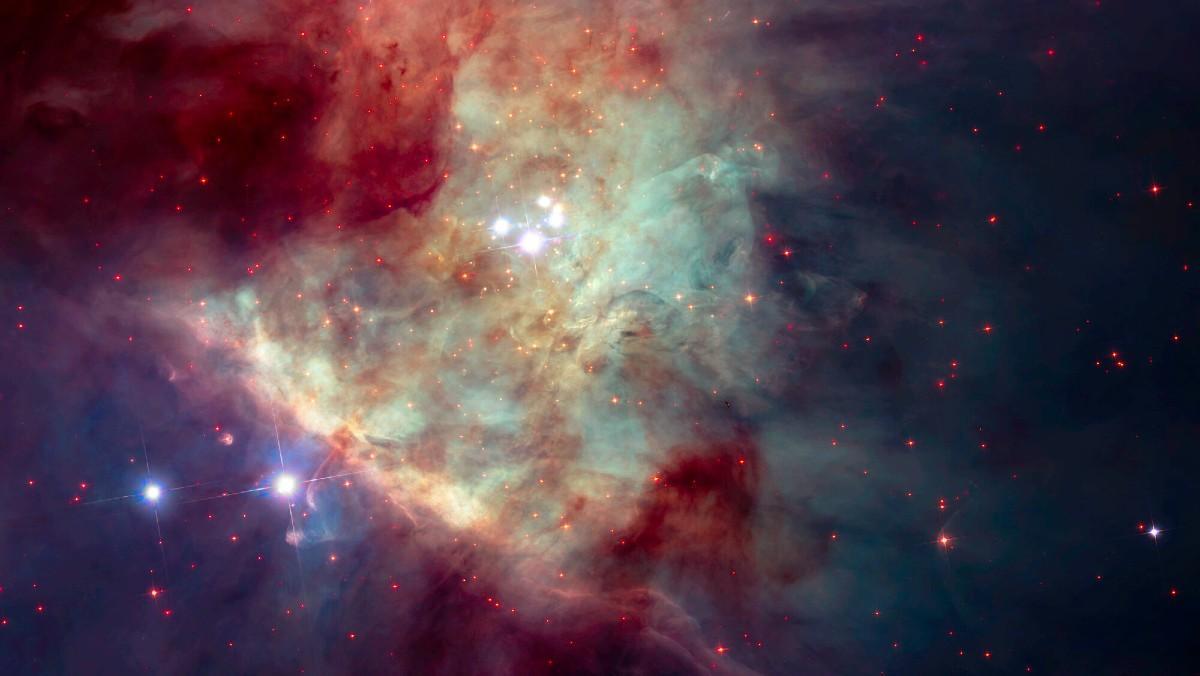 Panorámica de la nebulosa Orión.