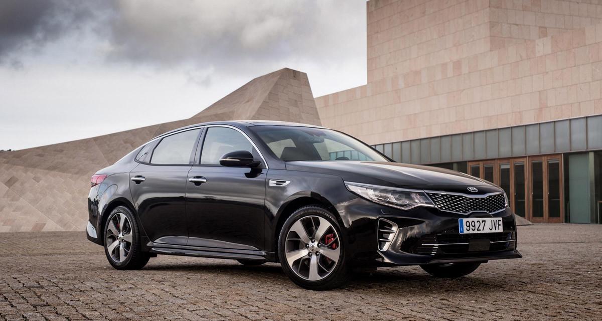 Kia optima первая