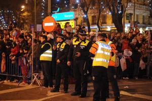 La llegada de los Reyes Magos al centro de Madrid será vigilada por 400 policías municipales y 170 nacionales