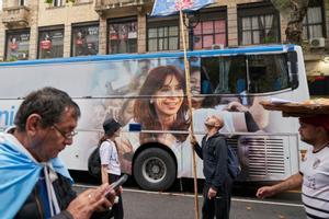 Celebración en Buenos Aires del 20 aniversario de la llegada al poder de Néstor Fernández de Kirchner.