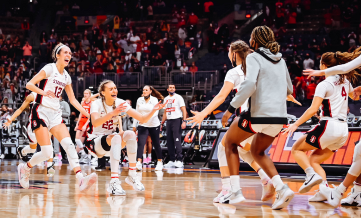 Las jugadoras de Stanford estallan de alegría tras una final cargada de dramatismo Las jugadoras de Stanford estallan de alegría tras una final cargada de dramatismo