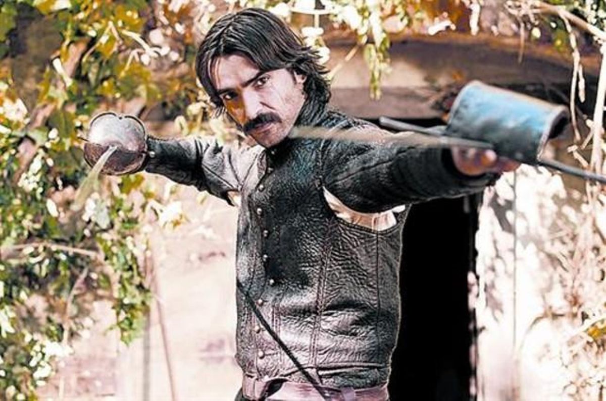 Aitor Luna interpreta al capitán Diego Alatriste en la serie de Tele 5. Aitor Luna interpreta al capitán Diego Alatriste en la serie de Tele 5.