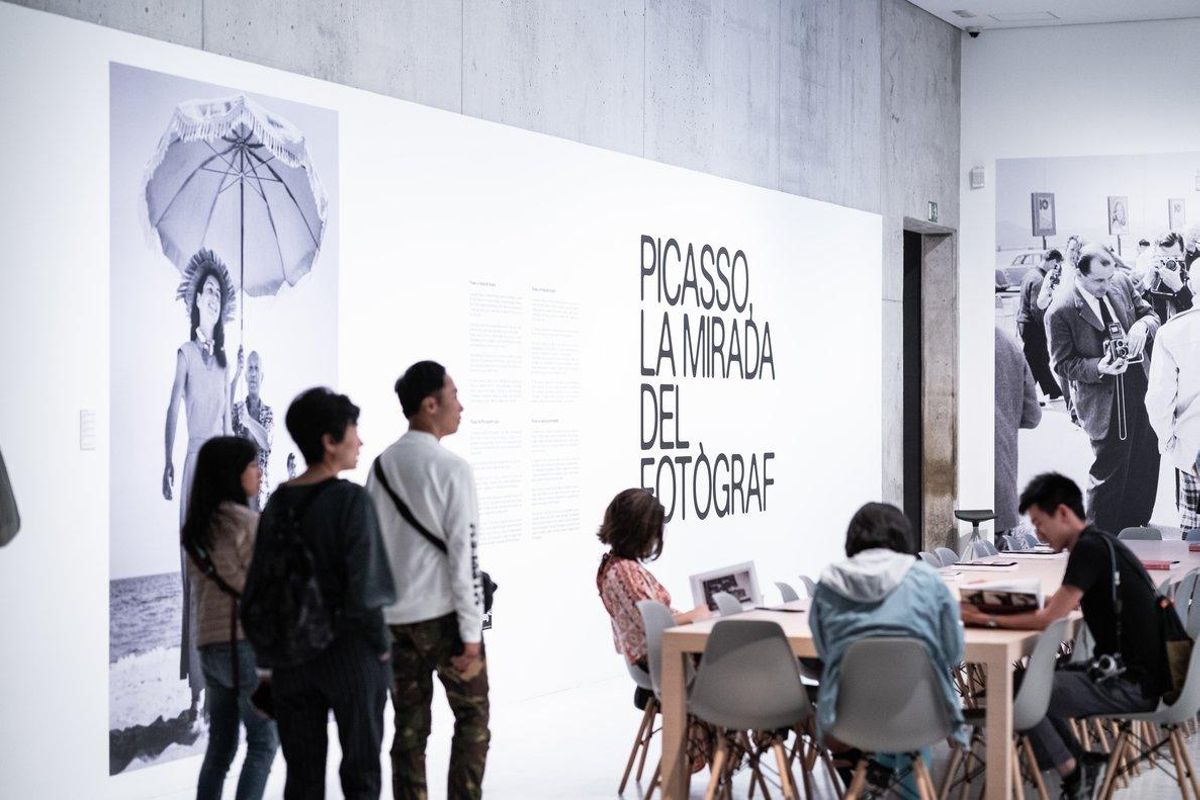 La entrada a esta exposición sobre Picasso y la fotografía. La entrada a esta exposición sobre Picasso y la fotografía.