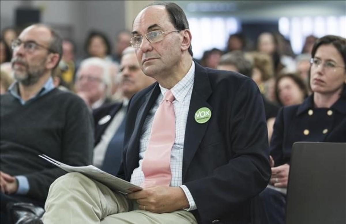 El exvicepresidente del Parlamento Europeo y candidato de Vox a las elecciones europeas en el 2014, Alejo Vidal-Quadras.