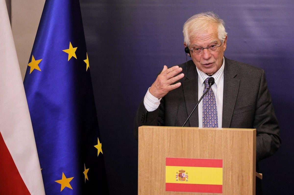 El ministro español de Asuntos Exteriores, Josep Borrell, en Varsovia. El ministro español de Asuntos Exteriores, Josep Borrell, en Varsovia.