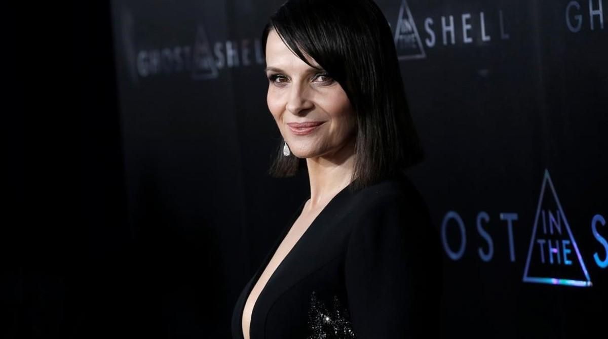 Juliette Binoche, en la presentación de ’Ghost in the shell’ el pasado 29 de marzo en Nueva York. Juliette Binoche, en la presentación de ’Ghost in the shell’ el pasado 29 de marzo en Nueva York.