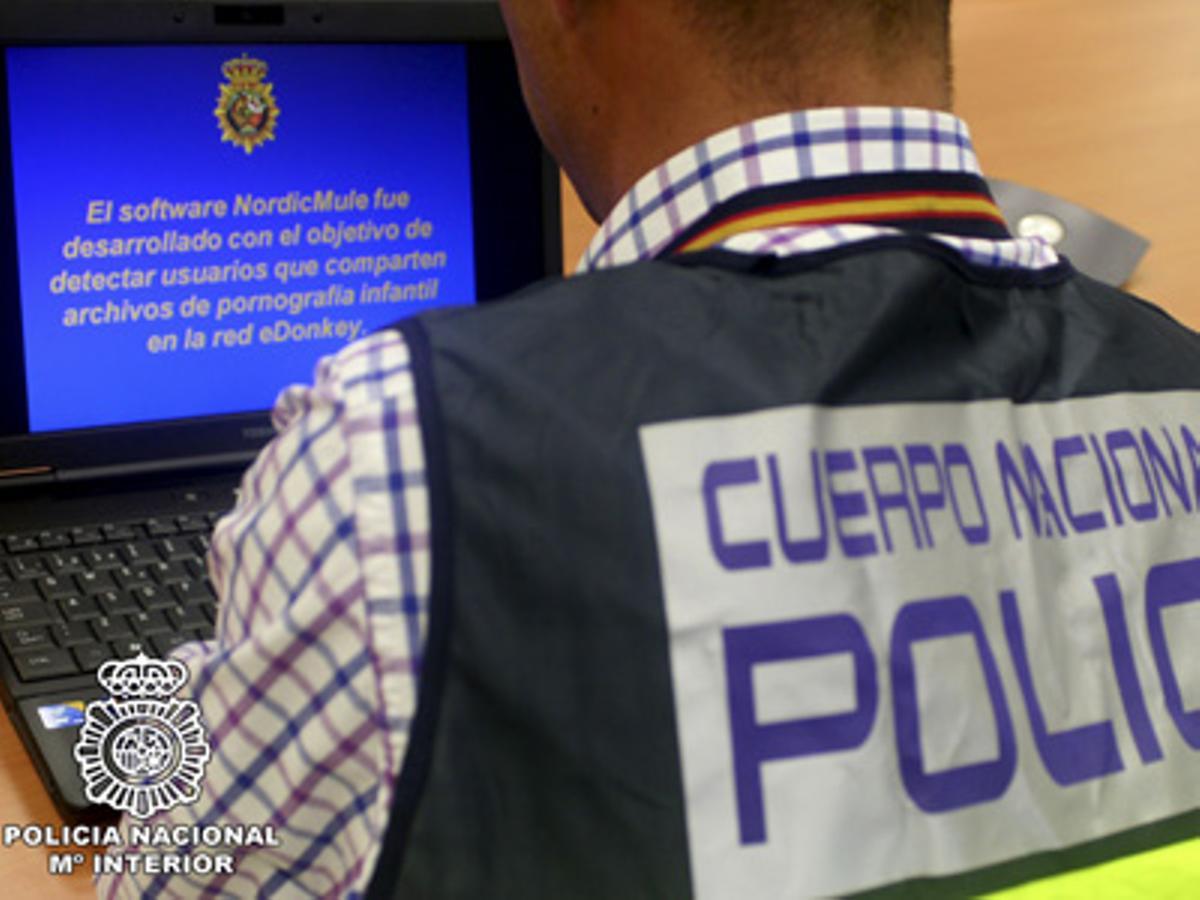 Doce detenidos por distribuir material de abuso sexual infantil en internet