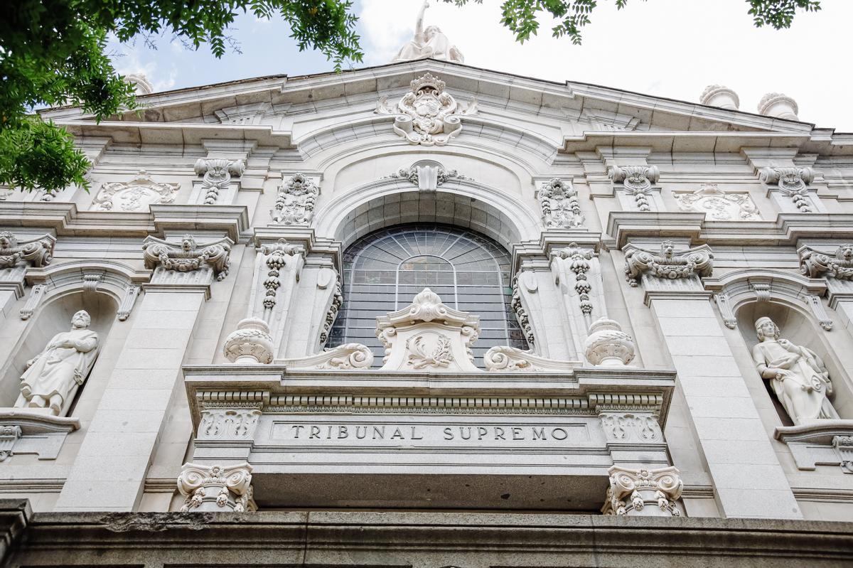 Fachada del Tribunal Supremo, en Madrid (España). Fachada del Tribunal Supremo, en Madrid (España).