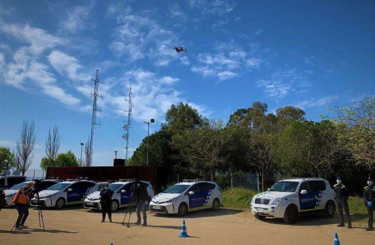 La Guàrdia Urbana de Badalona estrena un dron per detectar moviments durant el confinament
