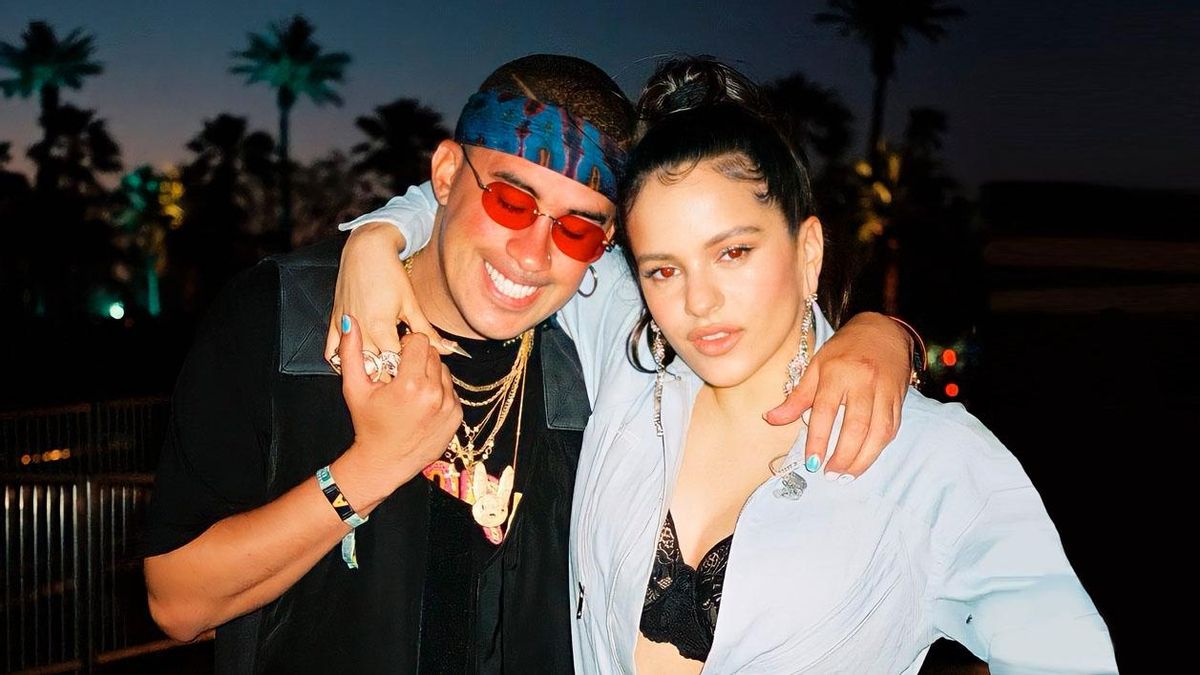 Bad Bunny y Rosalía en Instagram Bad Bunny y Rosalía en Instagram
