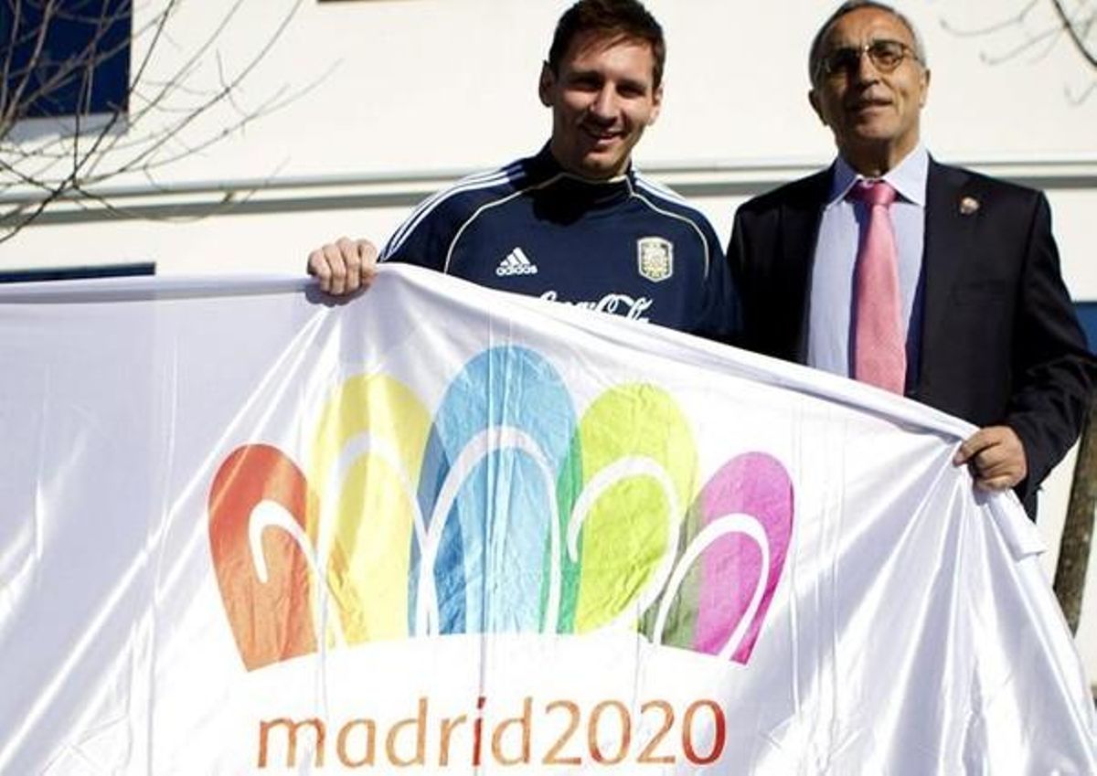 Messi y Blanco, en Buenos Aires. Messi y Blanco, en Buenos Aires.