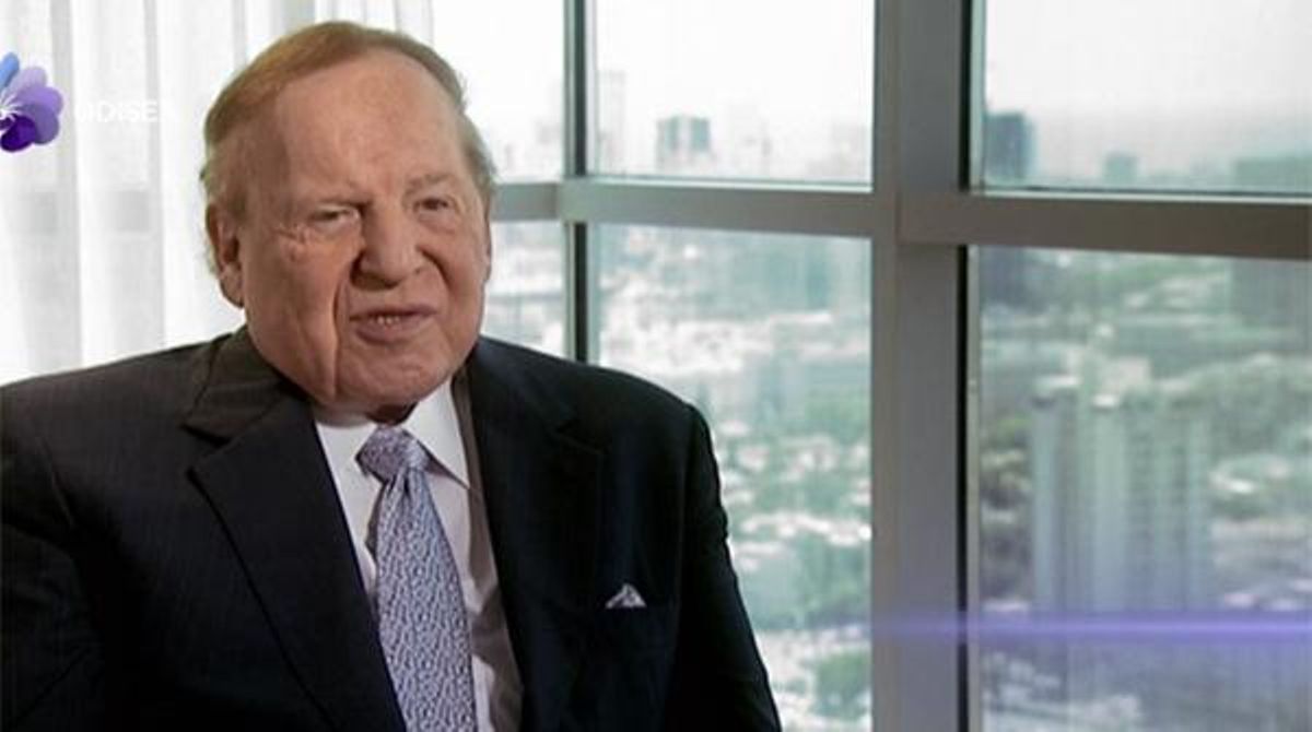 Sheldon Adelson, els diners al servei de la causa Sheldon Adelson, els diners al servei de la causa