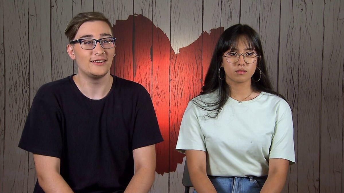 Noé y Alejandra en ’First Dates’. Noé y Alejandra en ’First Dates’.