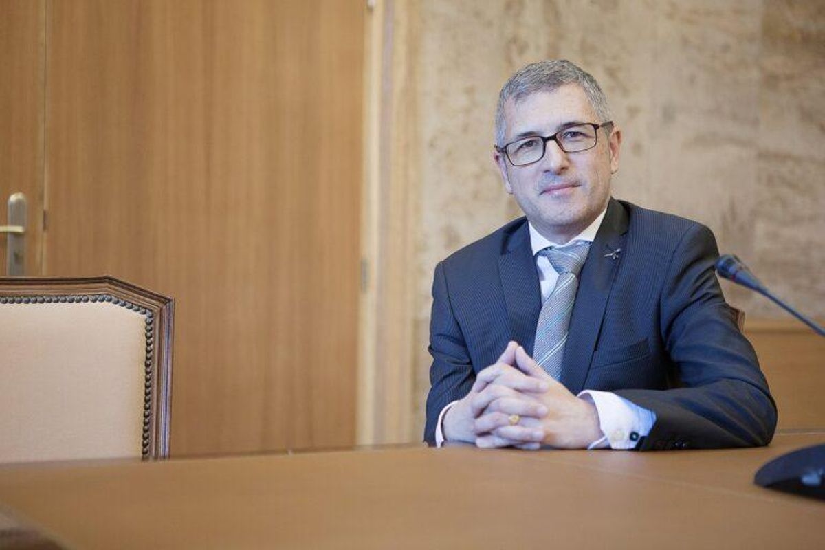Hugo Morán: «El Tajo tiene un problema de cantidad y de calidad de agua» Hugo Morán: «El Tajo tiene un problema de cantidad y de calidad de agua»