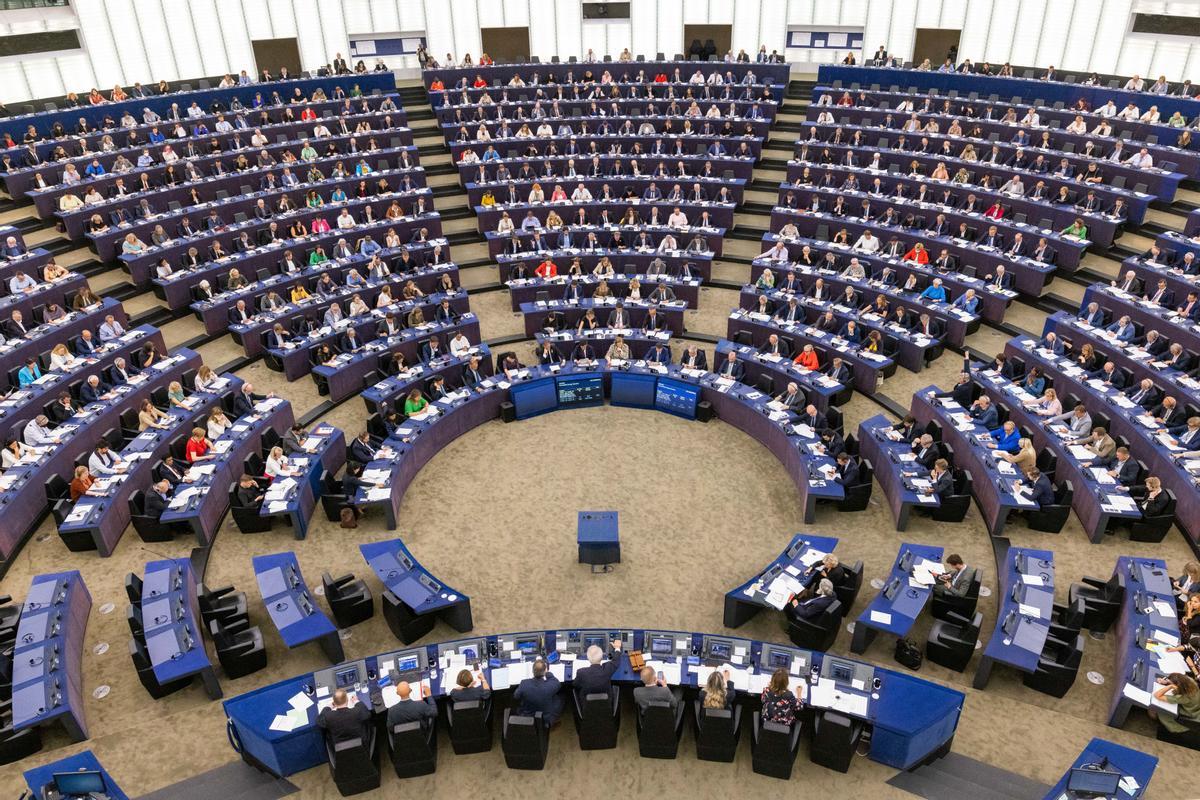 Un imagen de archivo del Parlamento Europeo.