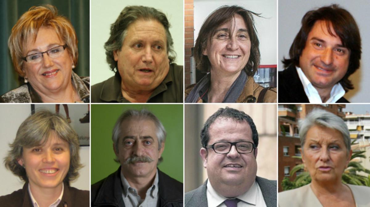 De izquierda a derecha y de arriba abajo, Maite Arqué, Jaume Bosch, Itziar González, Francesc de Dalmases, Carme Porta, Francesc Pané, Joan Ignasi Elena y Carme Laura Gil. De izquierda a derecha y de arriba abajo, Maite Arqué, Jaume Bosch, Itziar González, Francesc de Dalmases, Carme Porta, Francesc Pané, Joan Ignasi Elena y Carme Laura Gil.