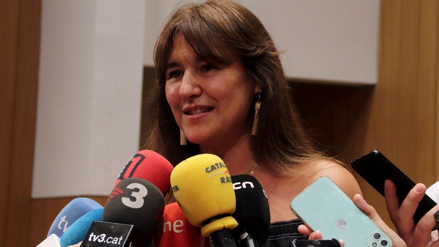 Laura Borràs mostra il sostegno di 8.000 persone in un manifesto contro il suo processo per corruzione