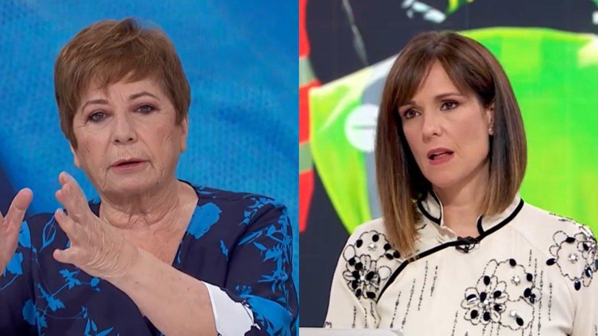 Celia Villalobos se engancha con Mónica López en 'La hora de La 1': "¡Si lo hace Madrid es malo!"