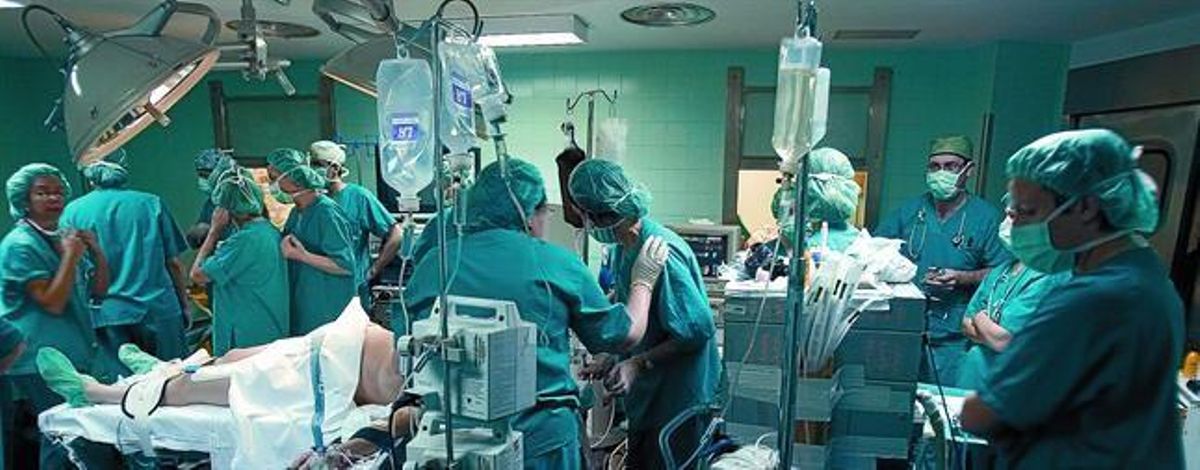 Quirófano del Hospital Maternoinfantilde Vall d’Hebron. Quirófano del Hospital Maternoinfantilde Vall d’Hebron.