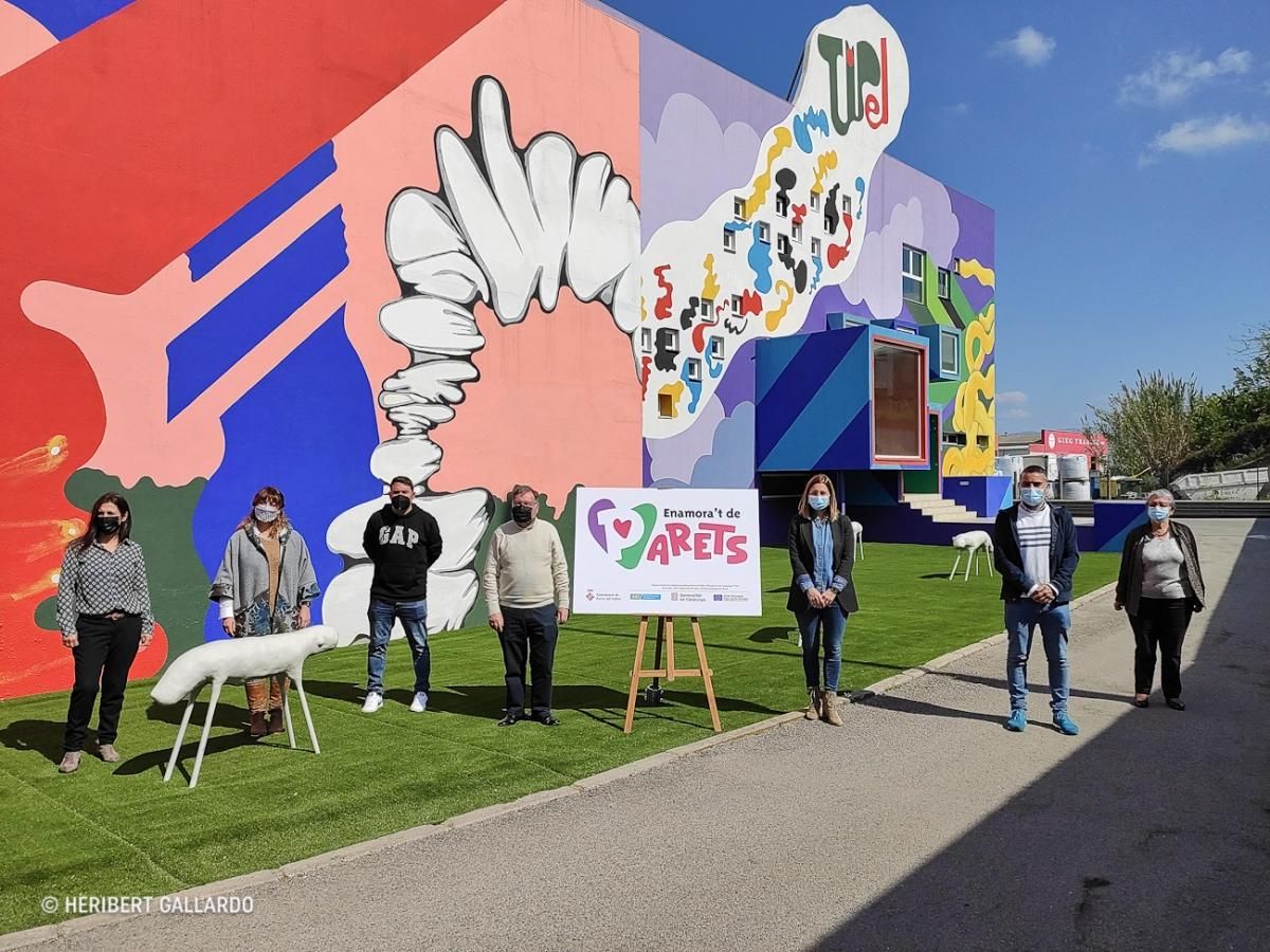 Miembros del equipo de gobierno de Parets en la presentación de la nueva campaña de turismo Miembros del equipo de gobierno de Parets en la presentación de la nueva campaña de turismo