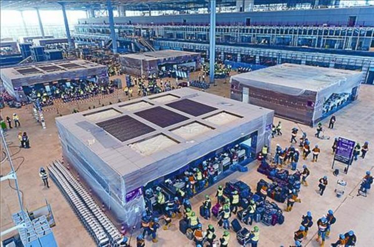 Mejora 8 Instalaciones del nuevo aeropuerto de Berlín. Mejora 8 Instalaciones del nuevo aeropuerto de Berlín.