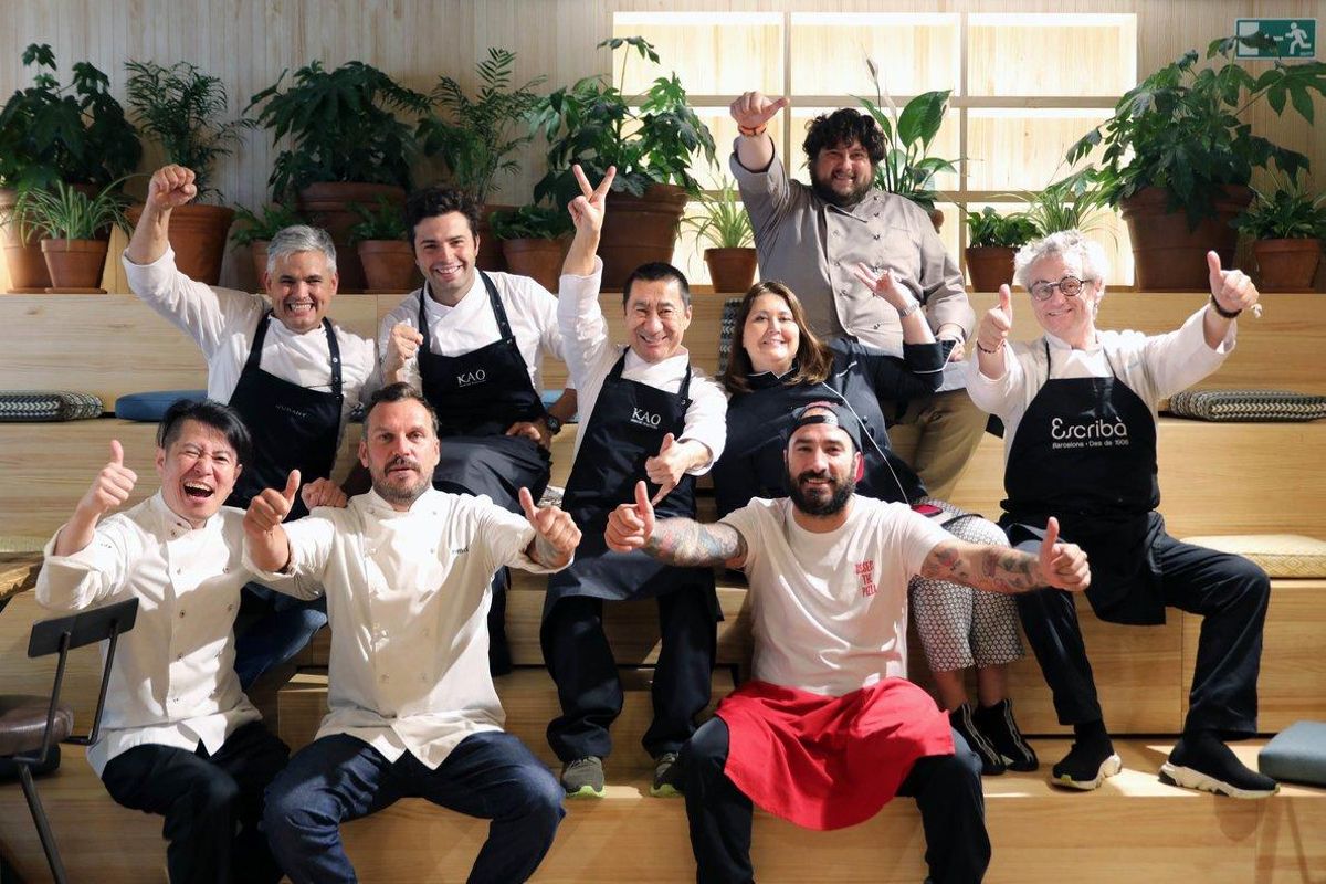 Los cocineros que participan en Mercat d’Autors, de Ametller Origen. Los cocineros que participan en Mercat d’Autors, de Ametller Origen.