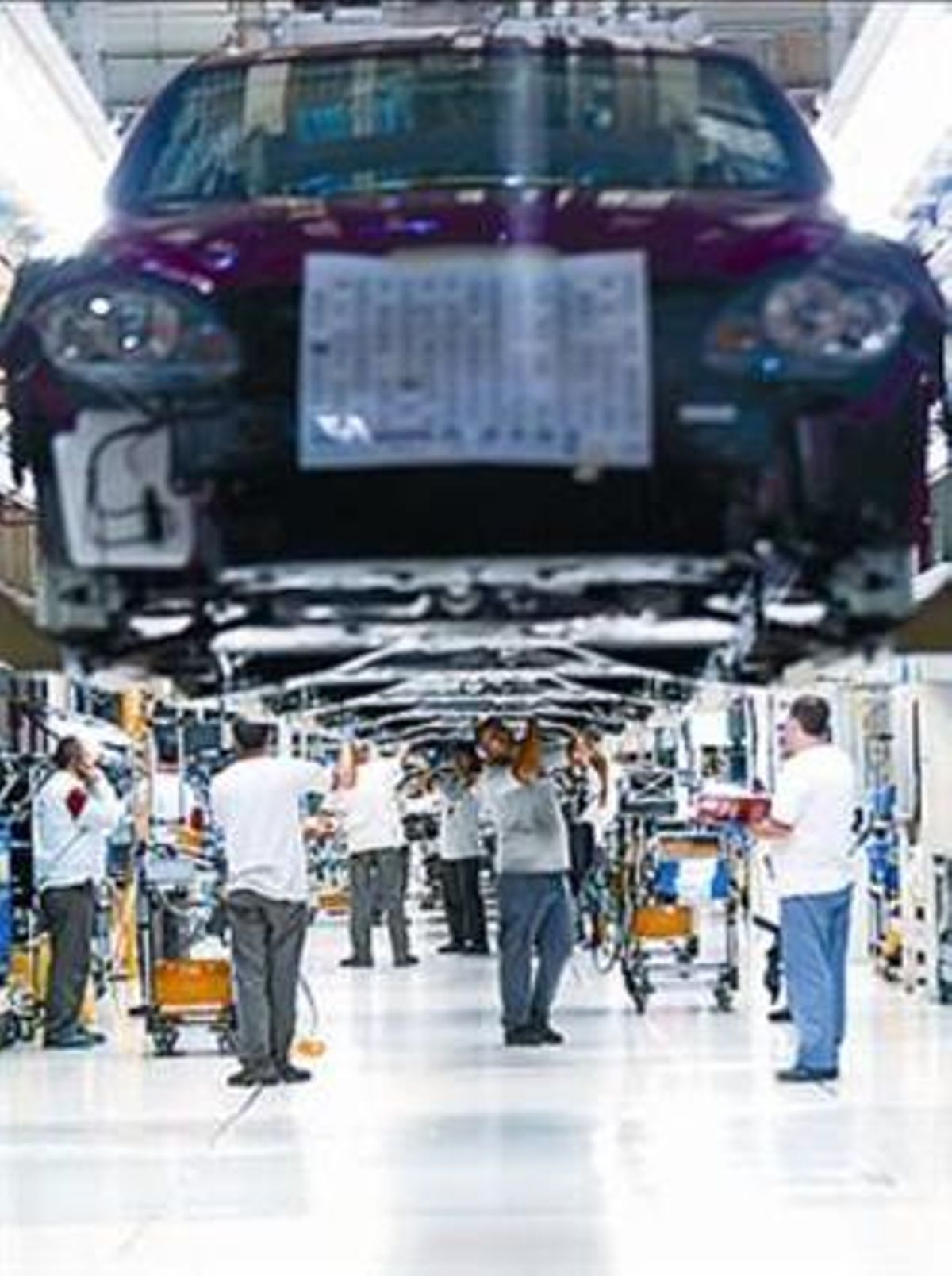 Fábrica de Seat en Martorell. Fábrica de Seat en Martorell.
