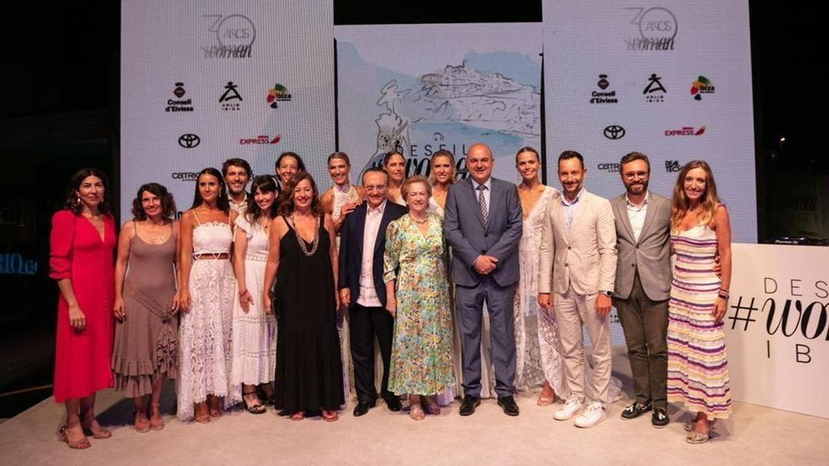 Woman celebra en Ibiza su 30 aniversario con un desfile protagonizado por 14 creadores de moda Adlib