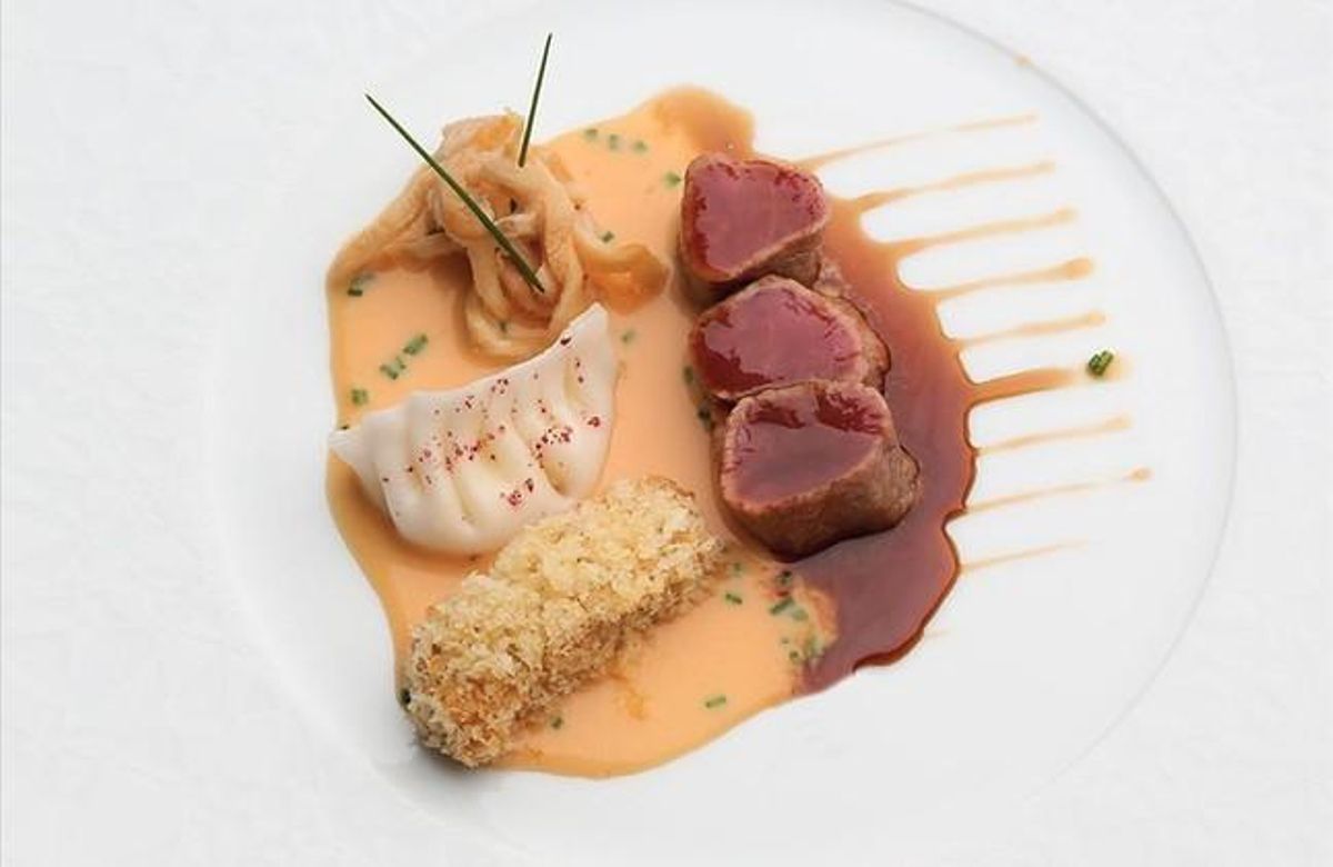 Lletó, llom, peus, tripai dimsum de mató Lletó, llom, peus, tripai dimsum de mató