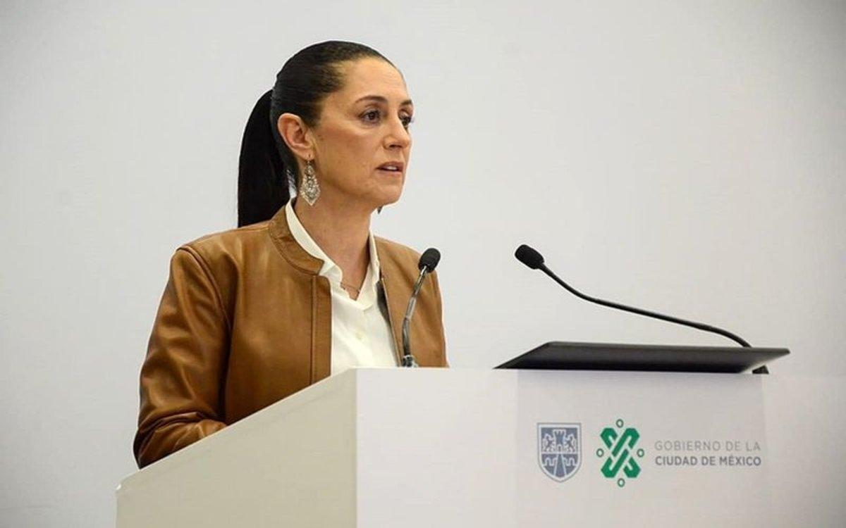 Claudia Sheinbaum, jefa de Gobierno de la Ciudad de México.