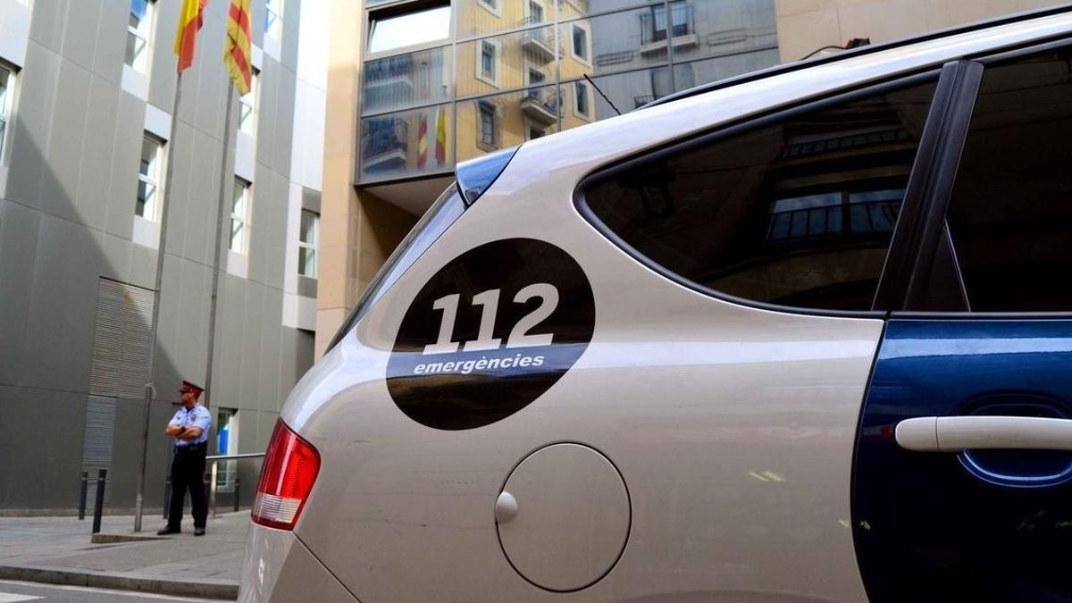 Un vehículo de los Mossos d’Esquadra en Barcelona. Un vehículo de los Mossos d’Esquadra en Barcelona.