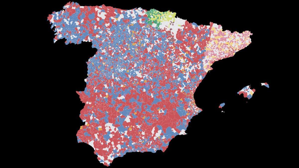 “Political Map Upside Down: How PP Takes Majority in 27 Provincial Capitals in Municipal Elections”