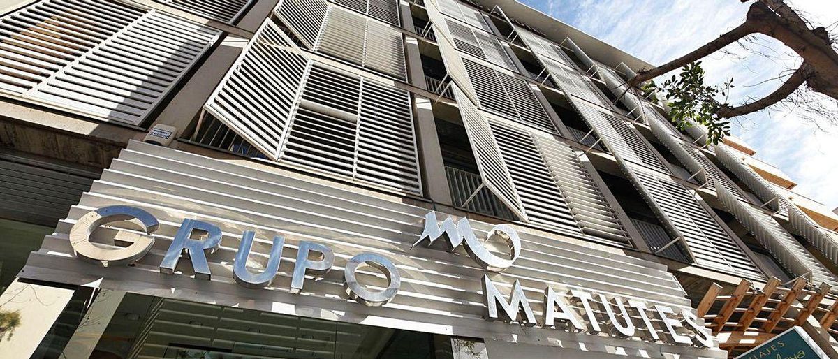 Imagen de archivo de la fachada de las oficinas del Grupo Matutes. Imagen de archivo de la fachada de las oficinas del Grupo Matutes.