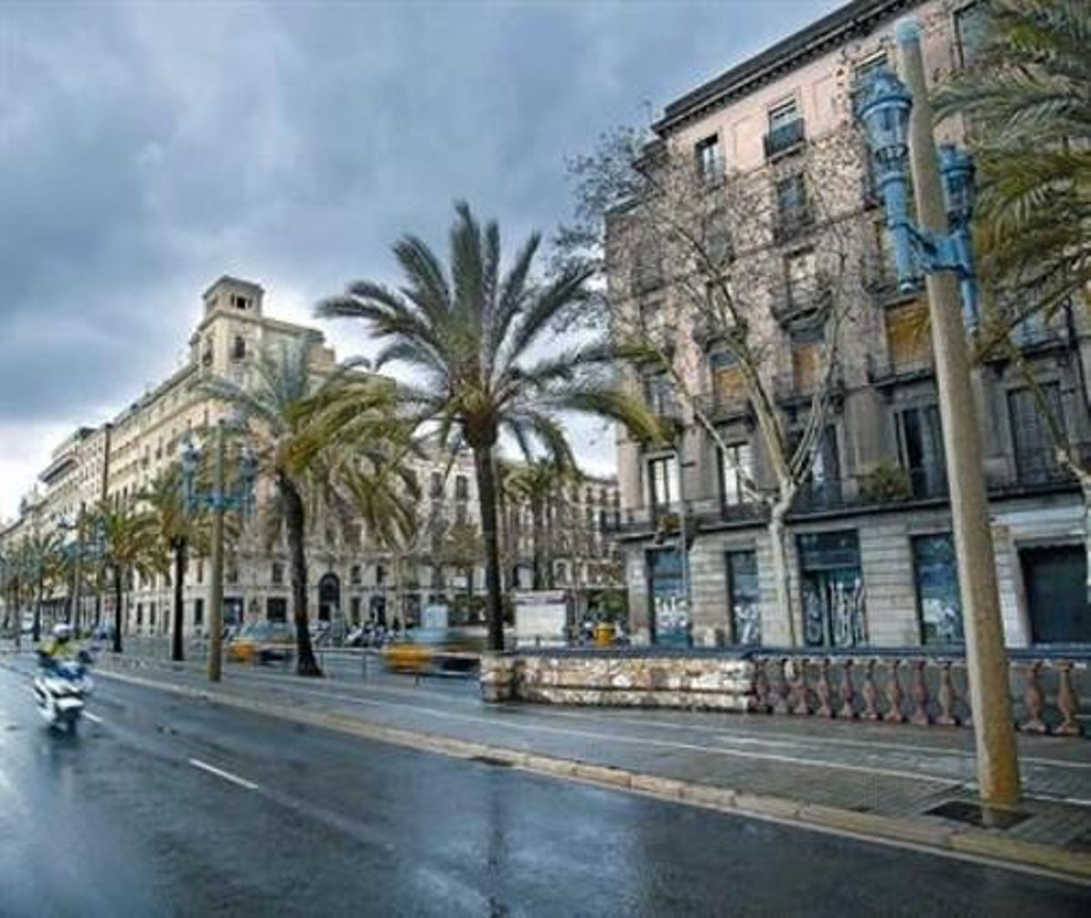 El paseo de Colom, en el que se podrán abrir nuevos hoteles sin limitación, ayer. El paseo de Colom, en el que se podrán abrir nuevos hoteles sin limitación, ayer.