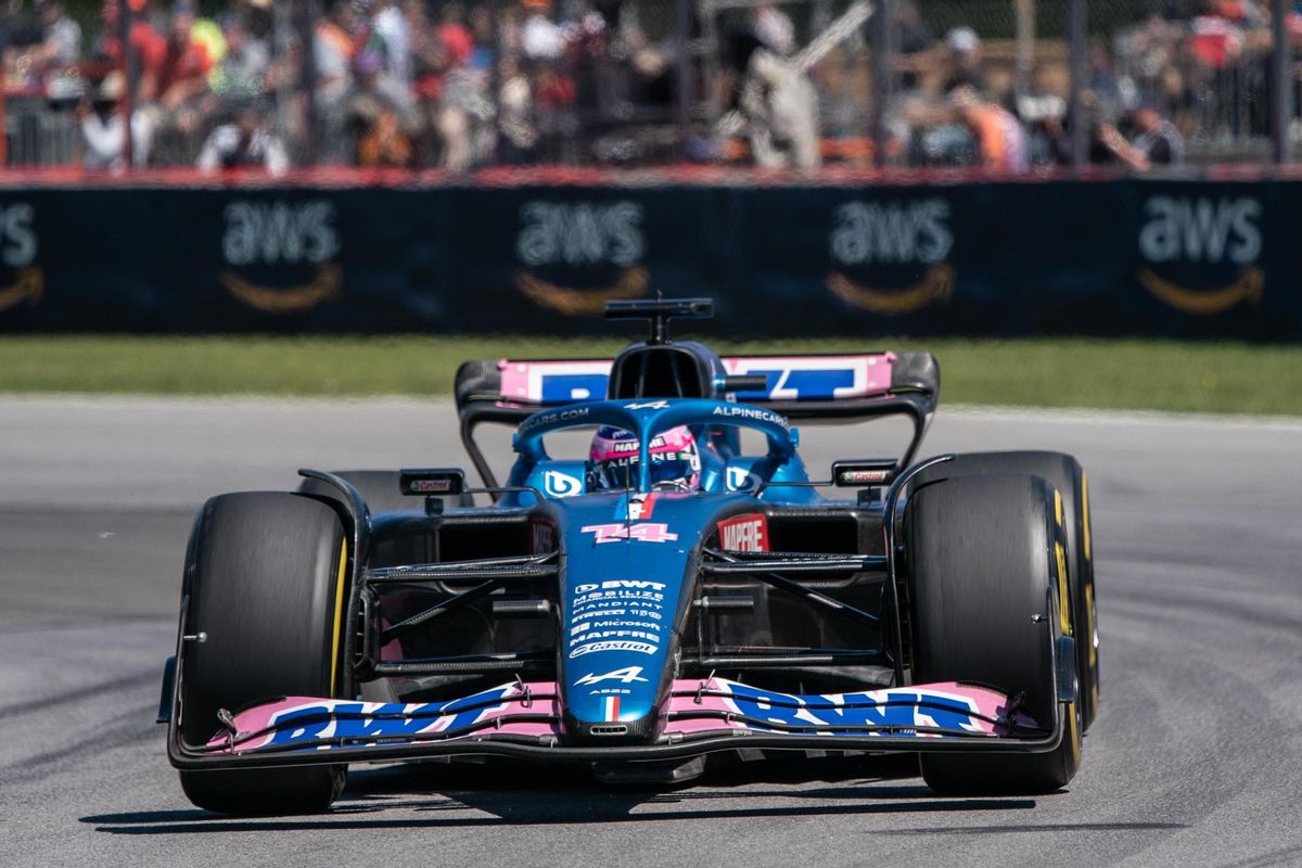 El piloto español Fernando Alonso, de la escudería Alpine, compite, este 19 de junio de 2022, en el circuito Gilles-Villeneuve de Montreal, Canadá. EFE/Andre Pichette El piloto español Fernando Alonso, de la escudería Alpine, compite, este 19 de junio de 2022, en el circuito Gilles-Villeneuve de Montreal, Canadá. EFE/Andre Pichette